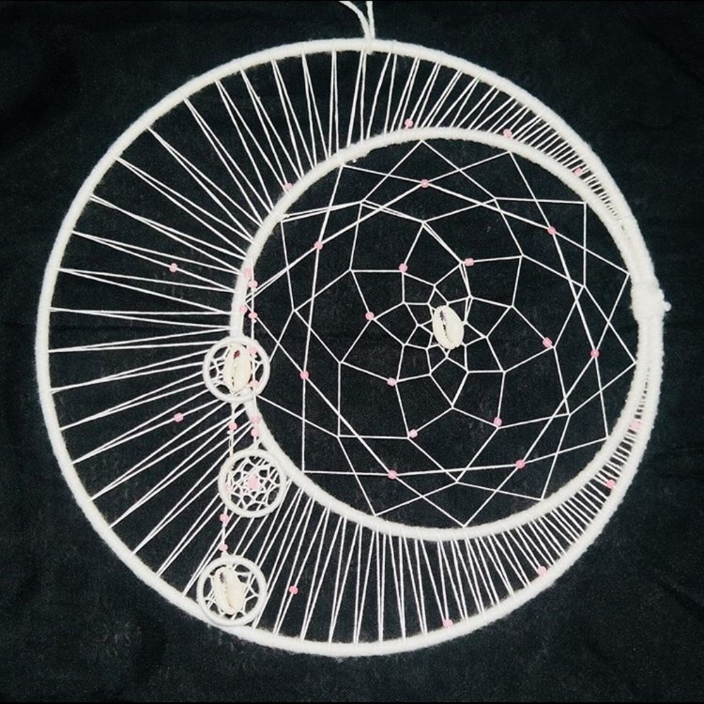 Cowrie Moon Dreamcatcher